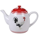 Certified International Homestead Rooster Teapot