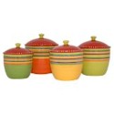 Certified International Hot Tamale Canister Set