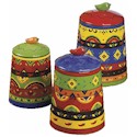 Certified International Hot and Saucy Canister Set