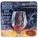 Certified International House Wine Salad/Dessert Plate