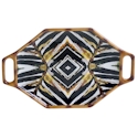 Certified International Imperial Bengal Rectangular Platter with Handles