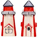 Certified International In The Moment Lighthouse Salt & Pepper Shaker Set