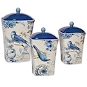 Certified International Indigold Canister Set