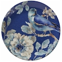 Certified International Indigold Bird Dessert Plate