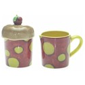 Certified International Java Time Sugar & Creamer Set