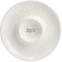 Certified International Just Words Chip & Dip
