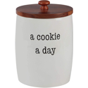 Certified International Just Words Cookie Jar
