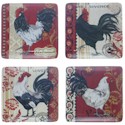 Certified International La Provence Rooster Canape Plate