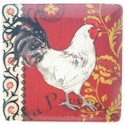 Certified International La Provence Rooster Square Platter