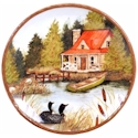 Certified International Lake Life Dinner Plate