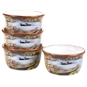 Certified International Lake Life Ice Cream Bowl