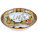 Certified International Lake Life Pasta Serving Bowl