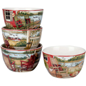 Certified International Lake Retreat Ice Cream Bowl