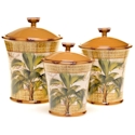 Certified International Las Palmas Canister Set