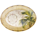 Certified International Las Palmas Oval Platter