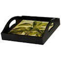 Certified International Las Palmas Wood Tray with Handles