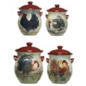 Certified International Le Rooster Canister Set