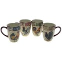 Certified International Lille Rooster Mug