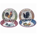 Certified International Lille Rooster Pasta/Soup Bowl