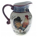 Certified International Lille Rooster Pitcher