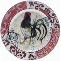 Certified International Lille Rooster Round Platter