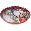 Certified International Magic of Christmas Santa Serving/Pasta Bowl