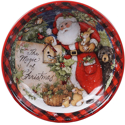 Certified International Magic of Christmas Santa Soup/Pasta Bowl