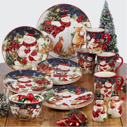 Certified International Magic of Christmas Snowman