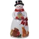 Certified International Magic of Christmas Snowman Cookie Jar