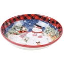 Certified International Magic of Christmas Snowman Serving/Pasta Bowl