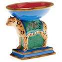 Certified International Magpie Leopard Compote