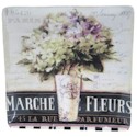 Certified International Marche De Fleurs Square Platter
