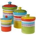 Certified International Mariachi Canister Set