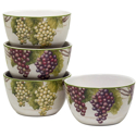 Certified International Meadow Brook Vineyard Ice Cream Bowl