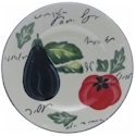 Certified International Melanzana Dessert Plate