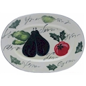 Certified International Melanzana Oval Platter