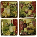 Certified International Merlot Sunset Dinner Plate