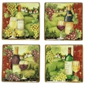 Certified International Merlot Sunset Dinner Plate