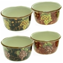 Certified International Merlot Sunset Ice Cream Bowl