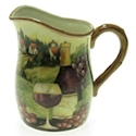 Certified International Merlot Sunset Pitcher