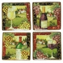 Certified International Merlot Sunset Salad Plate