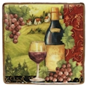 Certified International Merlot Sunset Square Platter