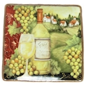 Certified International Merlot Sunset Square Platter