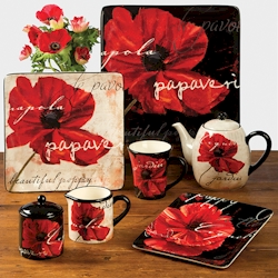 Certified International Midnight Poppies