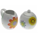 Certified International Modern Garden Sugar and Creamer Set