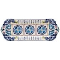 Certified International Mood Indigo Rectangular Platter with Handles