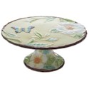 Certified International Morning Song 3D Embossed Cake Stand