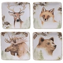 Certified International Mountain Retreat Canape Plate