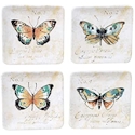 Certified International Nature Garden Canape Plate