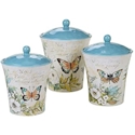 Certified International Nature Garden Canister Set